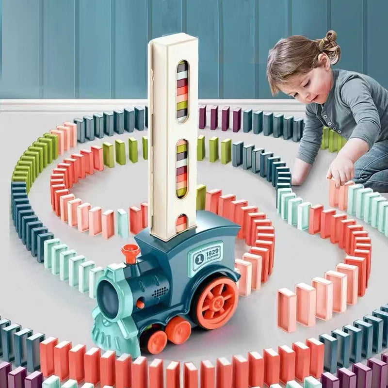 Quick Stack - Automatic Domino Train